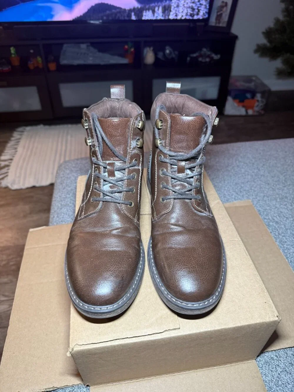 Dark Brown Boots